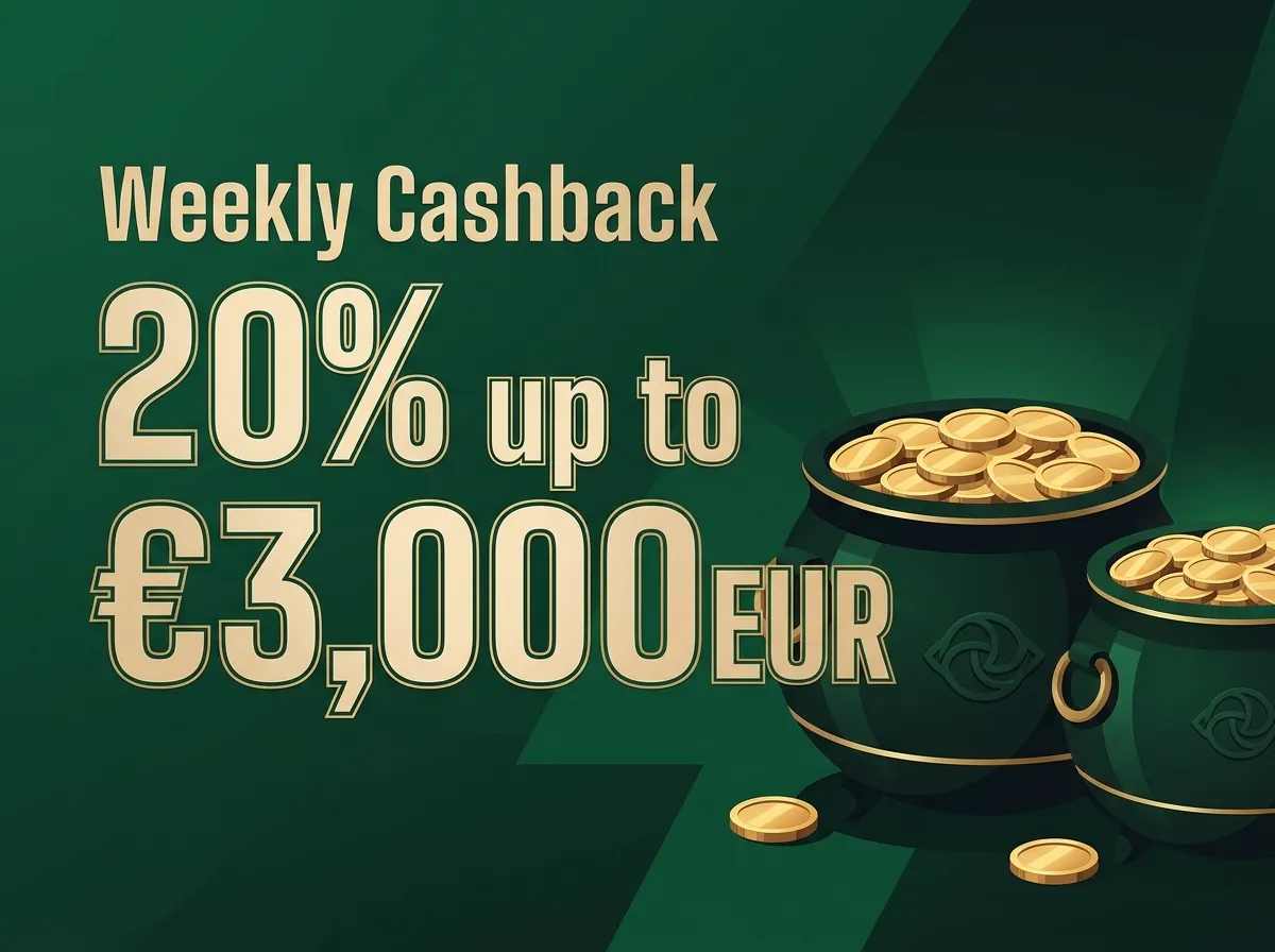 Weekly cashback bonus patrick